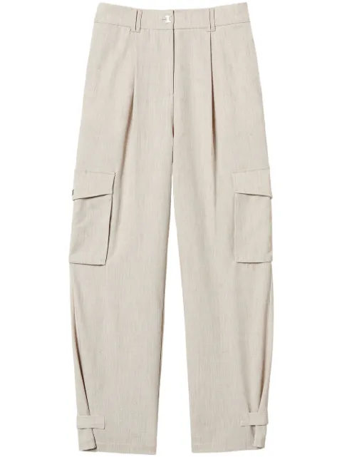 TWINSET x MYFO cargo trousers Neutrals 242AM2042