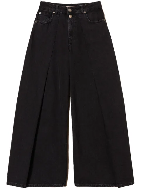 TWINSET cropped jeans Black 242TP2600