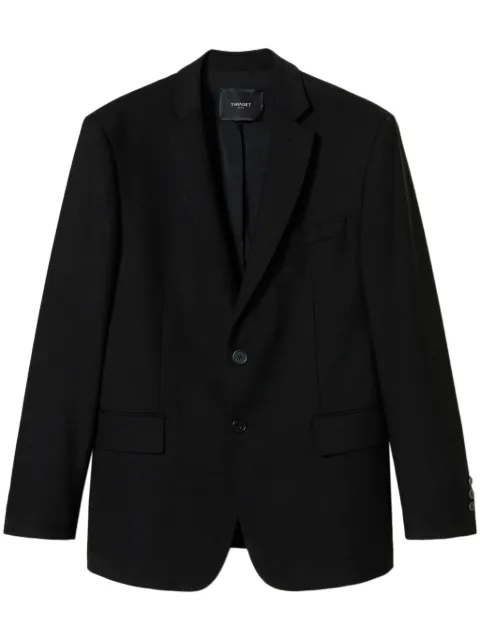 TWINSET single-breasted blazer Black 242TS2043