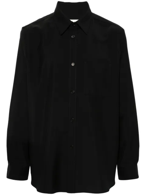Róhe long-sleeve shirt Black 31219036
