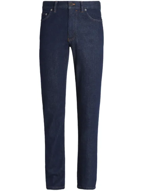 Zegna Roccia rinse-washed jeans Blue UEL35A8CITYE