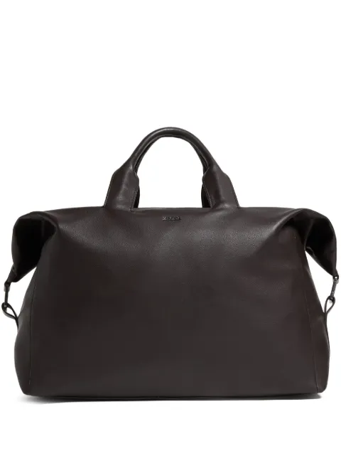 Zegna Secondskin raglan holdall Brown LHOTOC2201Z