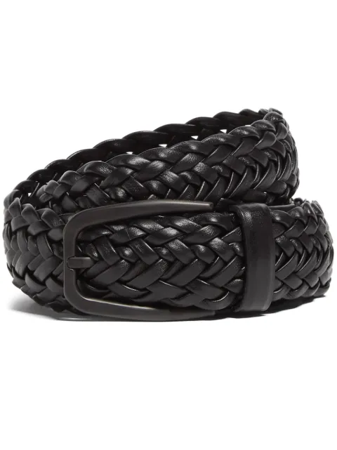 Zegna braided belt Black LHIMPB021ZZ