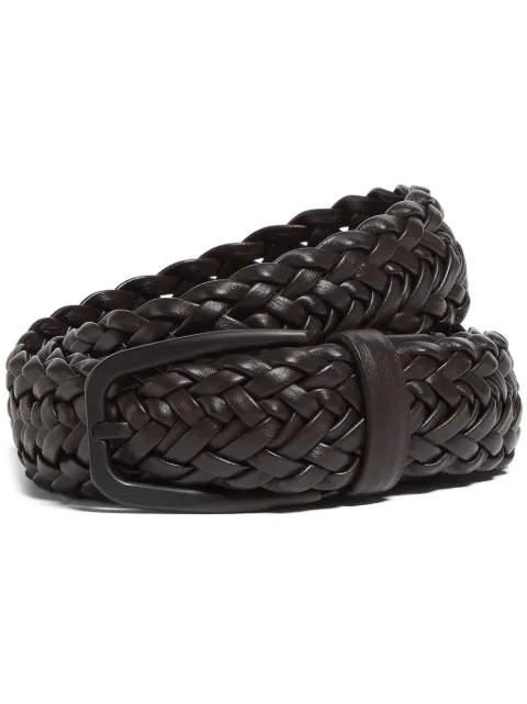 Zegna leather belt Brown LHIMPB021ZZ