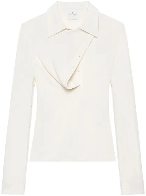 Courrèges Oblique top White 424JCH066JS0145