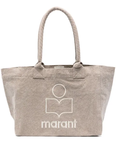 ISABEL MARANT Yenky zipped bag Neutrals PM0062FAA1X19M