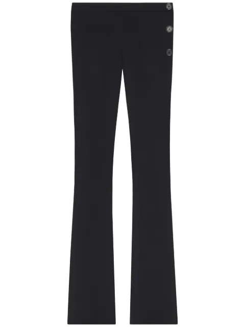 Courrèges Oblique tailored trousers Black 424CPA272WO0113