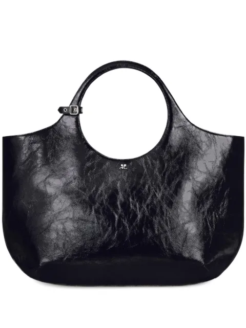 Courrèges large Holy handbag Black 424GSA145CR0043