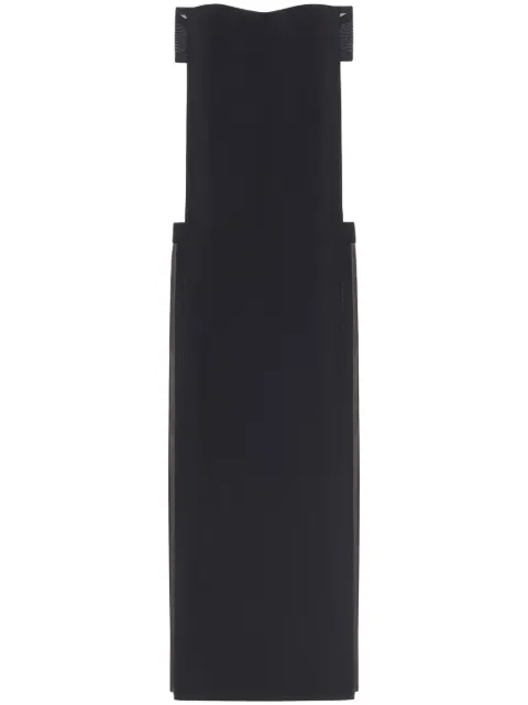 Courrèges cut-out midi dress Black 424CRO490PL0159