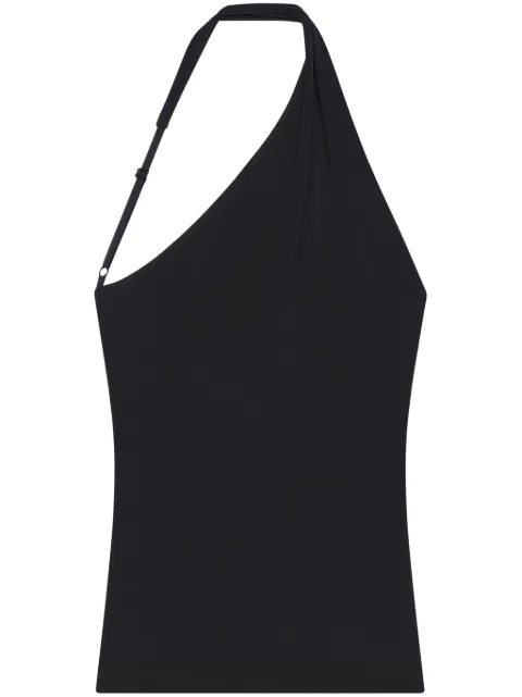 Courrèges Slash asymmetric top Black 424JTO367JS0145