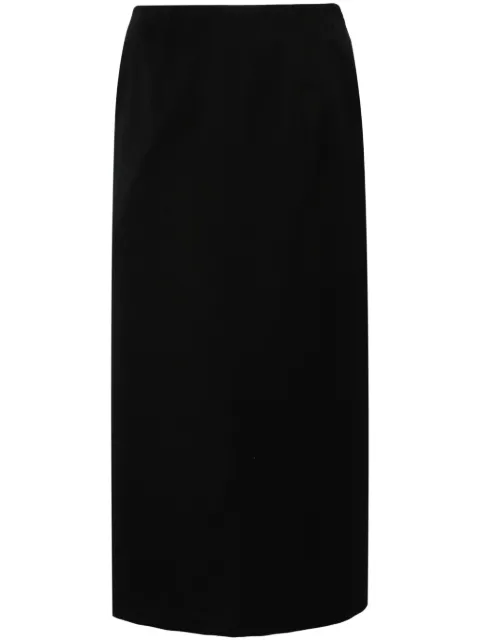 Simone Rocha flap-detail midi skirt Black 3124BUSTLE0458BLACK
