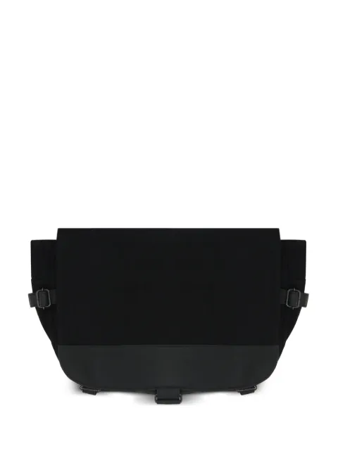 Yohji Yamamoto leather shoulder bag Black HOI04067