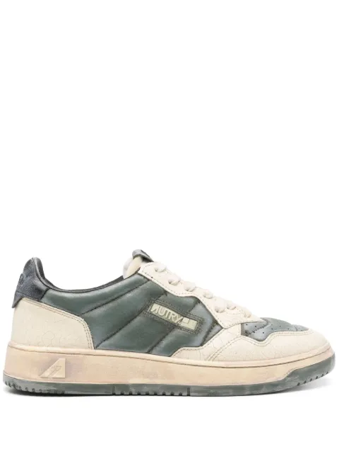 Autry Super Vintage leather sneakers Blue AVLMAD02
