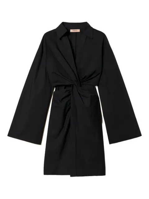 TWINSET twist-detail cut-out tunic Black 241TF2017