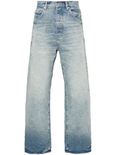 Purple Brand logo-patch jeans Blue P018IWLI324