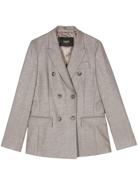 Seventy lamé blazer Neutrals GI073610170019