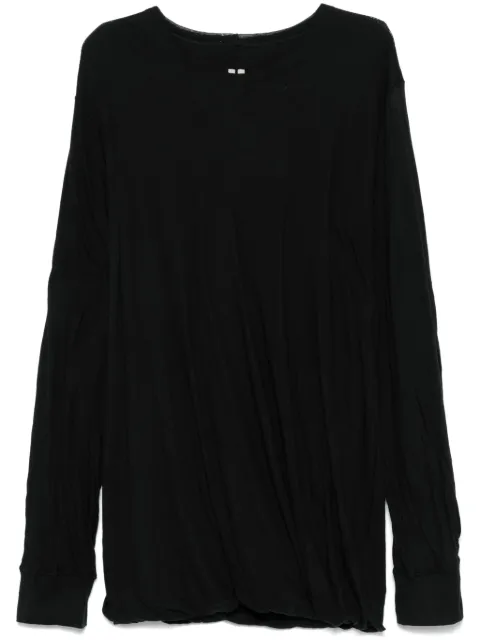 Rick Owens Double T-shirt Black RU02D6258UC
