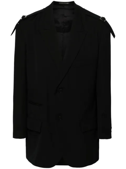 Yohji Yamamoto wool blazer Black HOJ74534