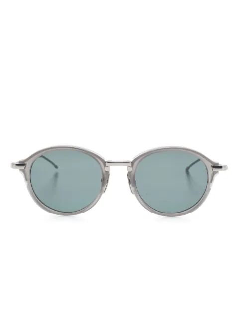 Thom Browne Eyewear RWB stripe sunglasses Silver UES011AG0003