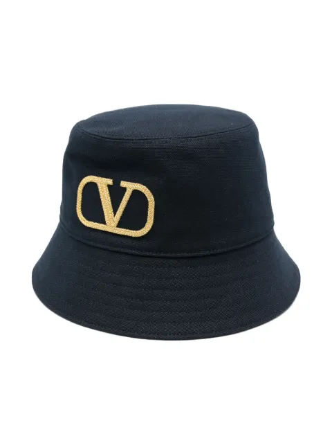 Valentino Garavani VLogo bucket hat Blue WHGA95QHB