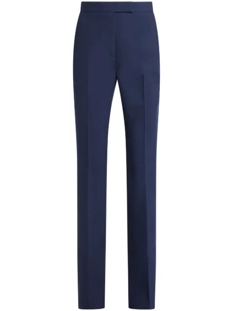 Ferragamo wool tailored trousers Blue 766869