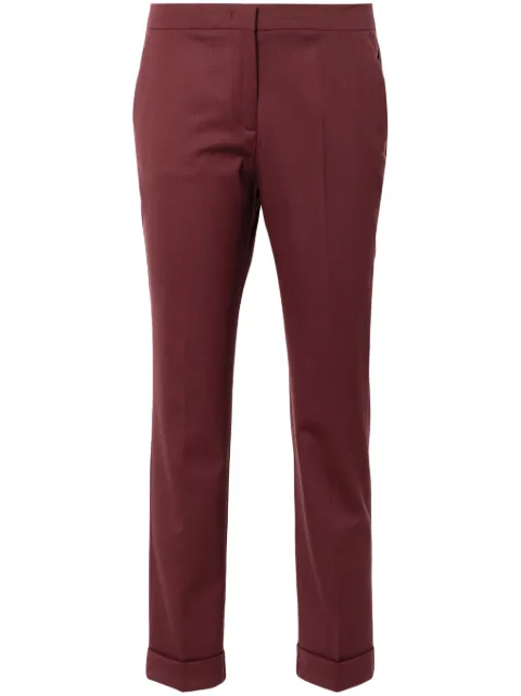 ETRO cropped wool trousers Red WREA000299TUBK3