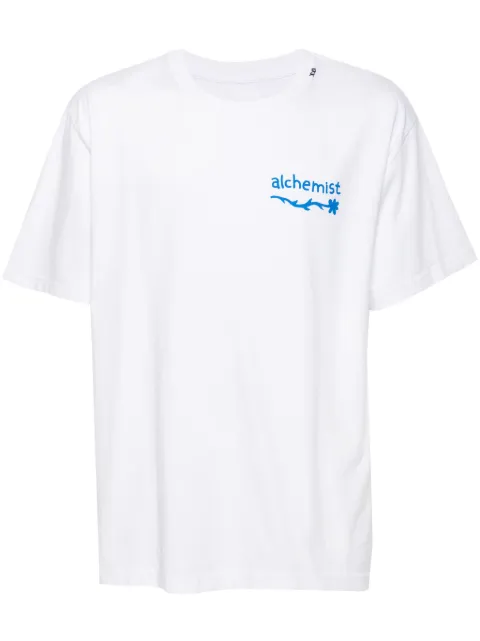 Alchemist logo-print T-shirt White MJSST71C