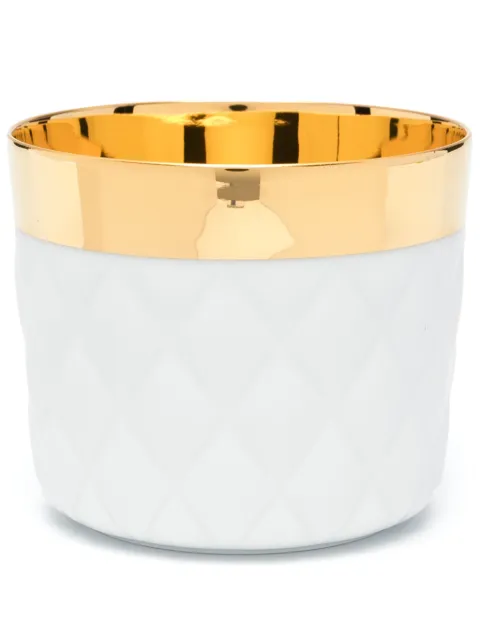 SIEGER by FÜRSTENBERG Sip of Gold champagne tumbler (7.5cm x 8.5cm) White OB17851