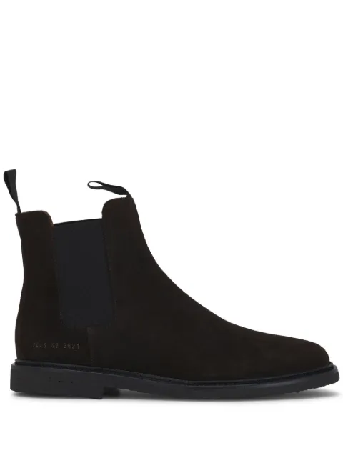 Common Projects suede ankle boots Brown 24463621