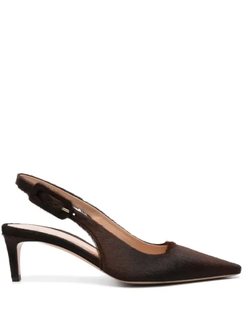 Gianvito Rossi 65mm Lindsay slingback pumps Brown G9541355RIC