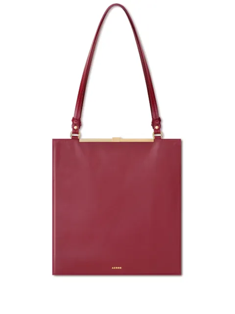 AERON Juliette shoulder bag Red JULIETTELEATHERRED