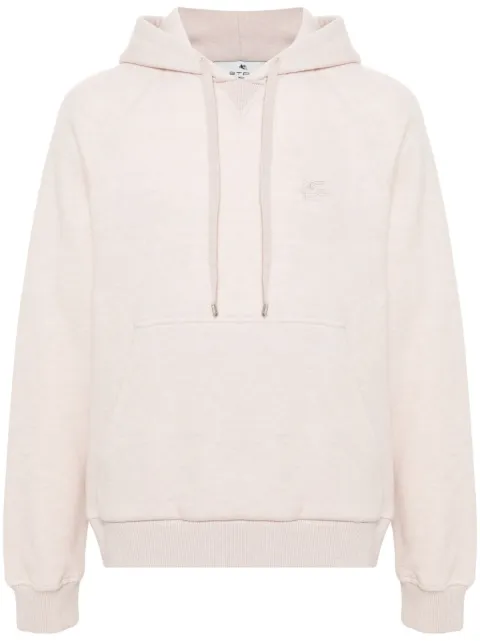 ETRO Pegaso-embroidered hoodie Pink MRMB002399JUB02