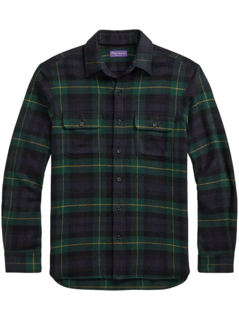 Ralph Lauren Purple Label plaid shirt Blue 790952924001
