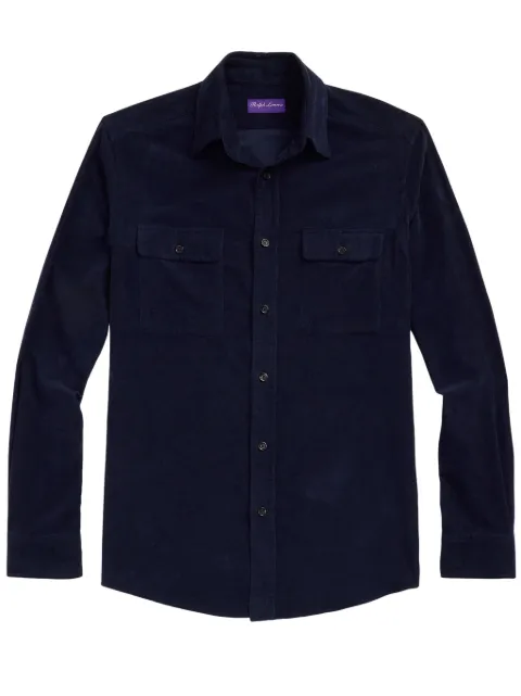 Ralph Lauren Purple Label corduroy shirt Blue 790952906004