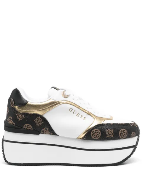 GUESS USA Camrio platform sneakers White FL7CMRFAL12