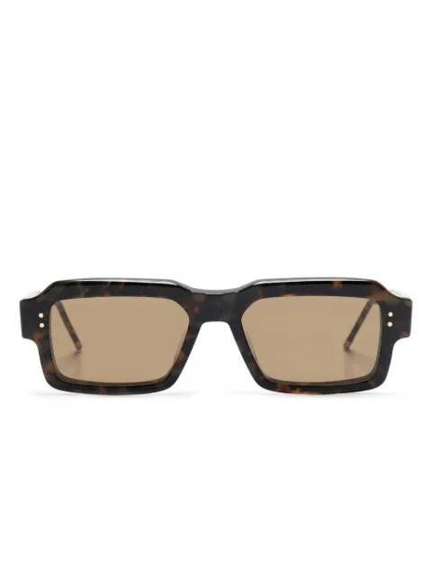 Thom Browne Eyewear rectangle-frame sunglasses Brown UES924AG0002