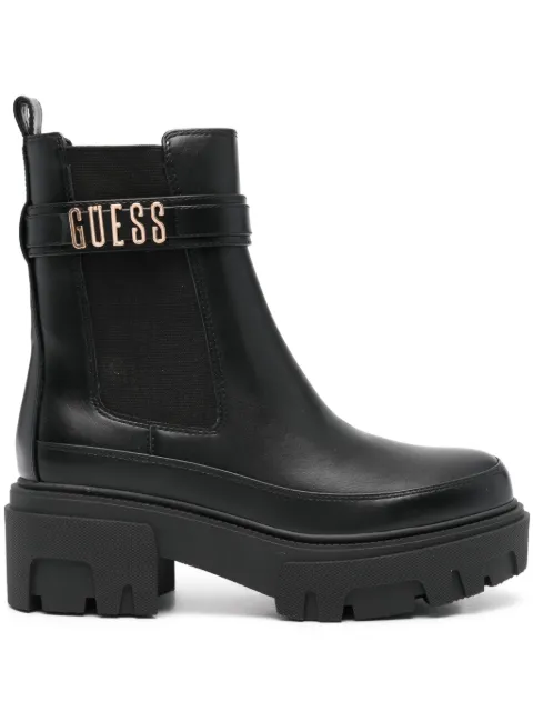 GUESS USA Yelma logo boots Black FL8YEAELE10