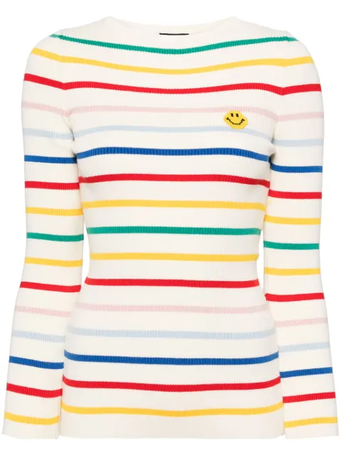 Joshua Sanders striped sweater Neutrals JS34B25005