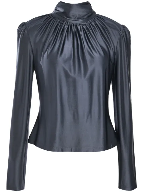 Rabanne high-neck top Grey 24AJTO511VI0267