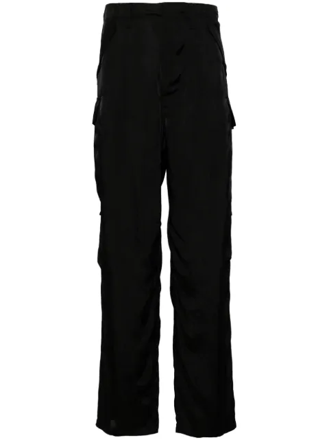Moschino satin trousers Black A03722036