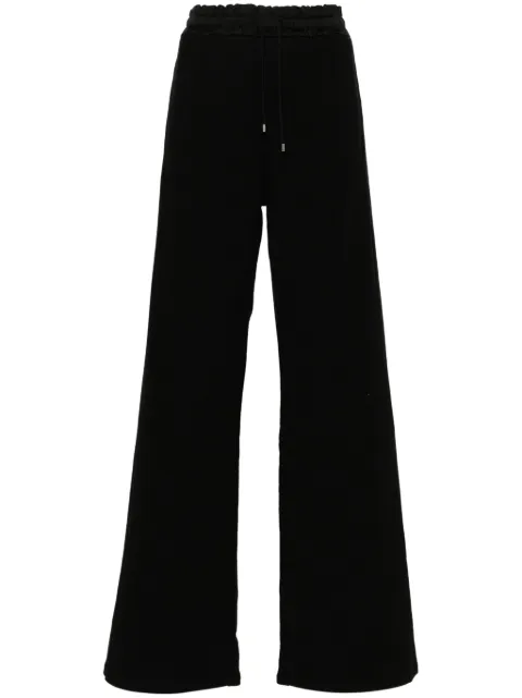 Saint Laurent logo-embroidered track pants Black 802185Y36SW
