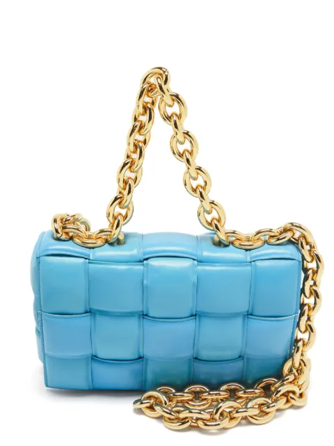 Bottega Veneta Pre-Owned Cassette shoulder bag Blue 942440