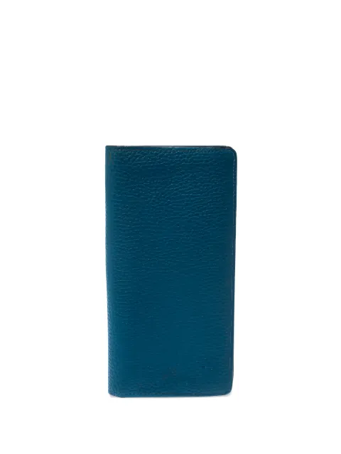 Louis Vuitton Pre-Owned Brazza Taurillon leather wallet Blue 222840