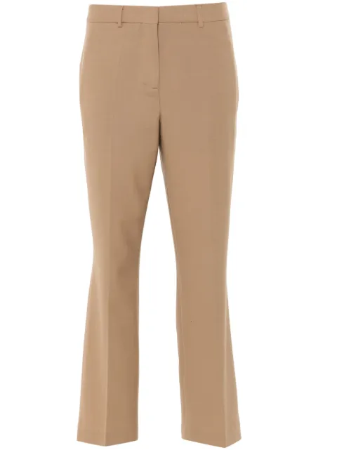 Semicouture cropped trousers Neutrals Y4WI17