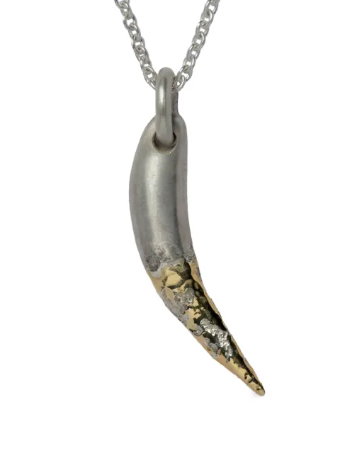 Parts of Four Ghost pendant necklace Silver 24221MA18K
