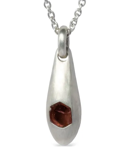 Parts of Four Chrysalis pendant necklace Silver C212MARBL