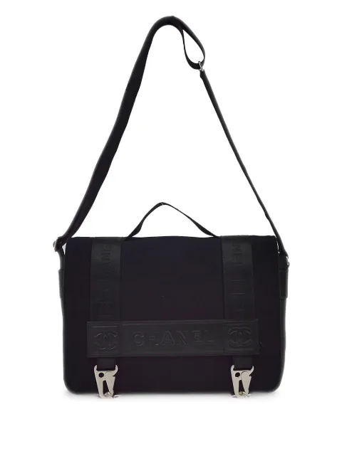 CHANEL Pre-Owned 2005 Sport Line two-way handbag Black 9258667