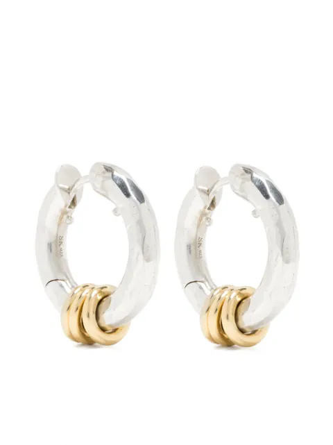 Spinelli Kilcollin 18K yellow gold and sterling silver Ursa Minor SG earrings Silver EURSAMNRSGVLC