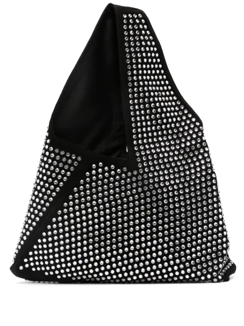 Giuseppe Di Morabito crystal-embellished tote bag Black 03PFBG012FC016