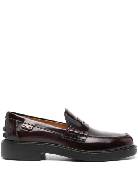 Tod's penny-slot loafers Red XXW20L0IP70SHA
